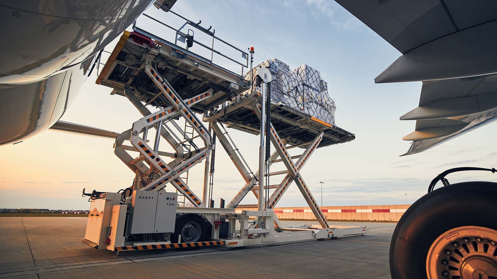 Airport cargo loading equipment